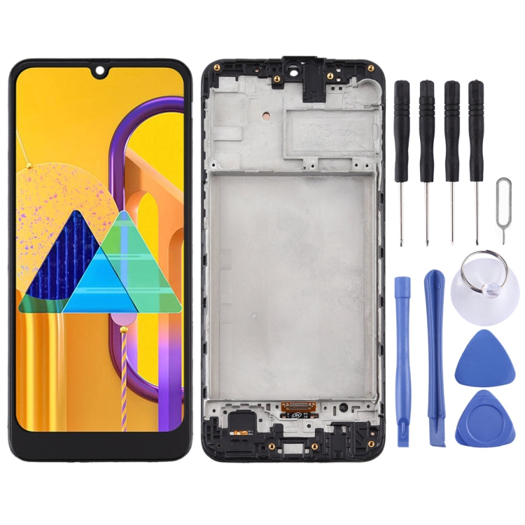 適用於 三星 Galaxy M30s TFT材質液晶觸摸總成帶框