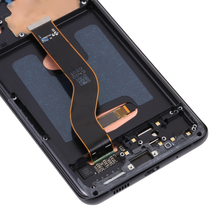 適用於 三星 Galaxy S20+ 5G SM-G986B/G985 原裝Super AMOLED液晶觸摸總成帶框