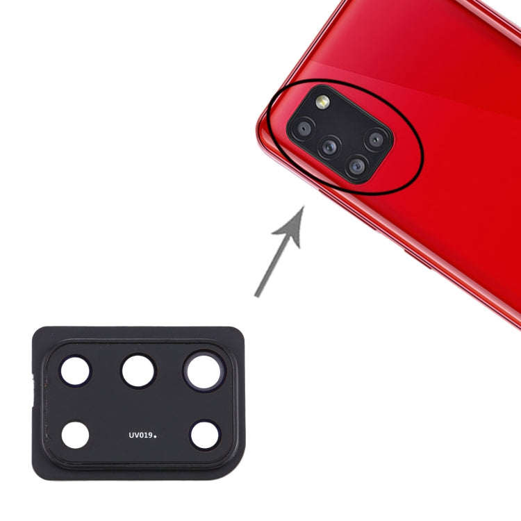 適用於 三星 Galaxy A31 相圈 后攝像頭框帶鏡片 10片賣