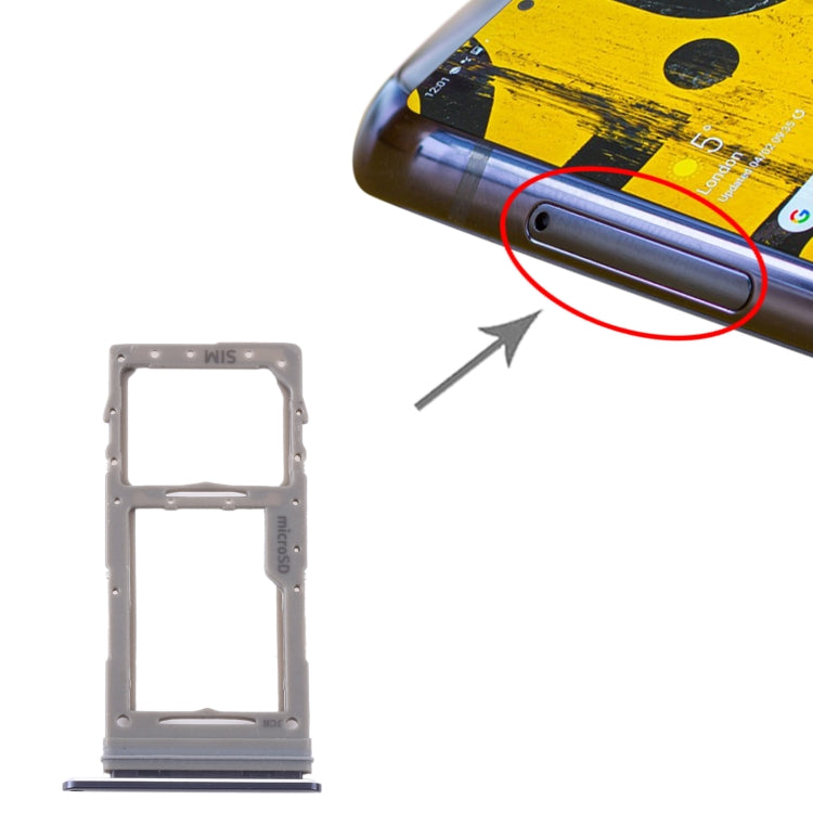 適用於 三星 Galaxy Note 10 Lite SM-N770 SIM卡+Micro SD卡 單卡 卡托