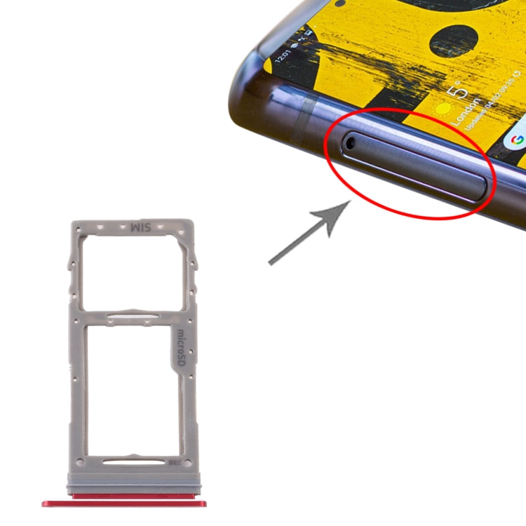 適用於 三星 Galaxy Note 10 Lite SM-N770 SIM卡+Micro SD卡 單卡 卡托