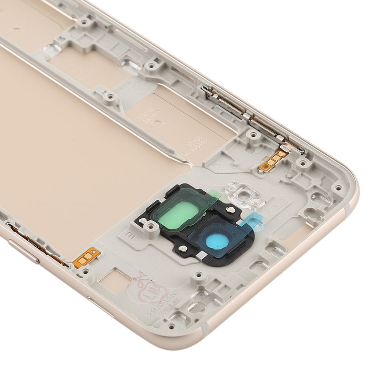 適用於三星Galaxy A6  / A600F 后蓋帶邊鍵和相圈