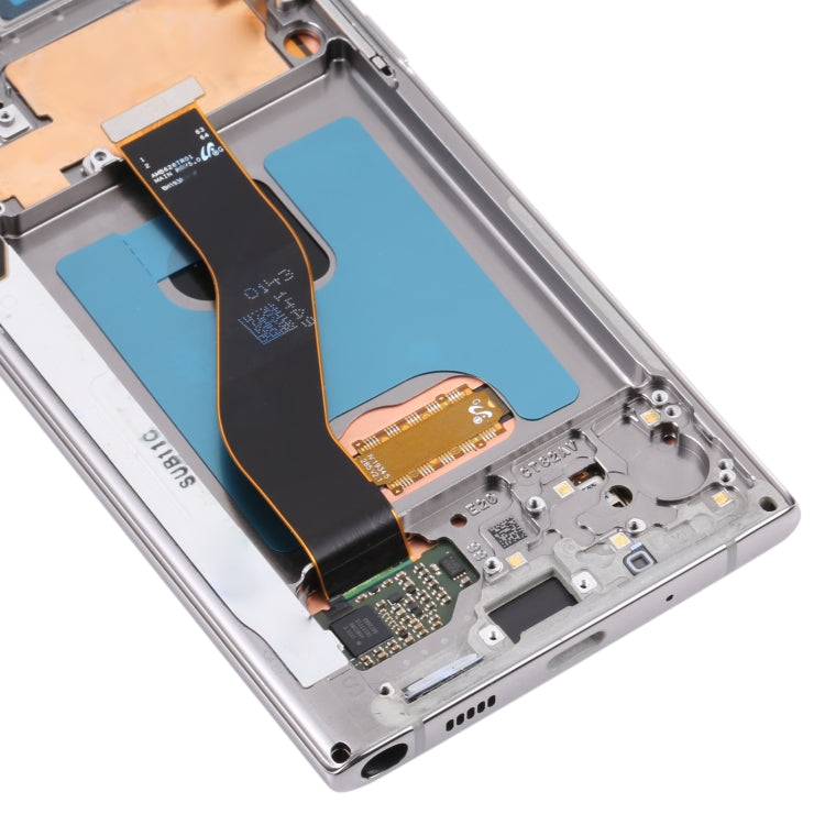 適用於 三星 Galaxy Note10 4G/Note10 5G SM-N971/N970 原裝液晶觸摸總成帶框