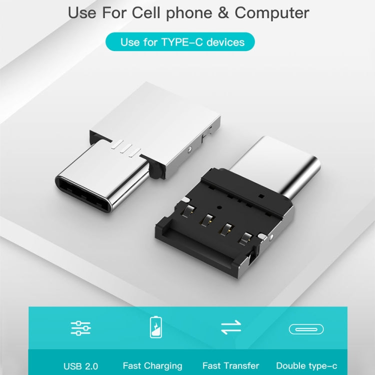 Type-C 鋁合金迷你OTG轉接頭適配器