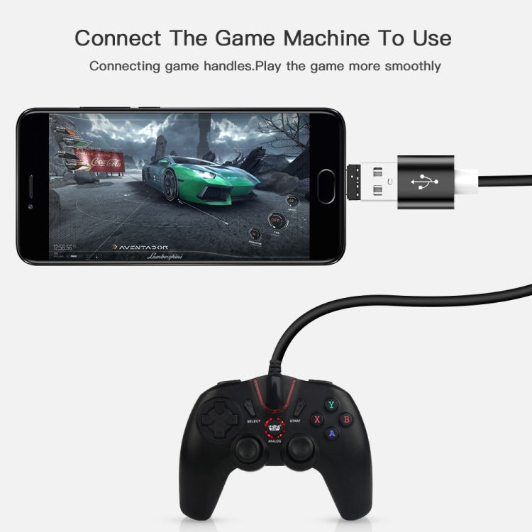 Type-C 鋁合金迷你OTG轉接頭適配器