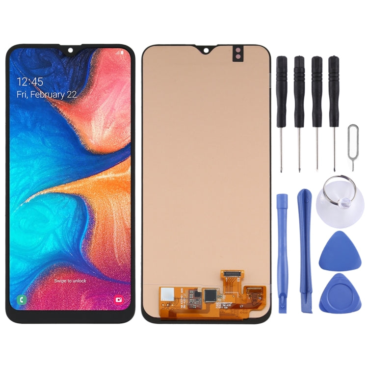 6.36 inch OLED Material LCD Screen and Digitizer Full Assembly for Samsung Galaxy A20 SM-A205