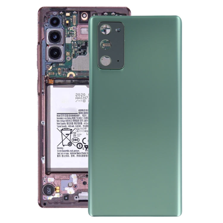 適用於 三星 Galaxy Note20 電池后蓋帶相圈