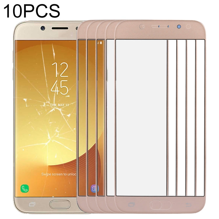 10個一賣 適用於 三星 Galaxy J7  / J730 前屏玻璃蓋板/液晶鏡面