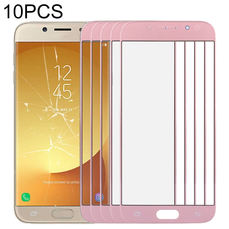 10個一賣 適用於 三星 Galaxy J7  / J730 前屏玻璃蓋板/液晶鏡面