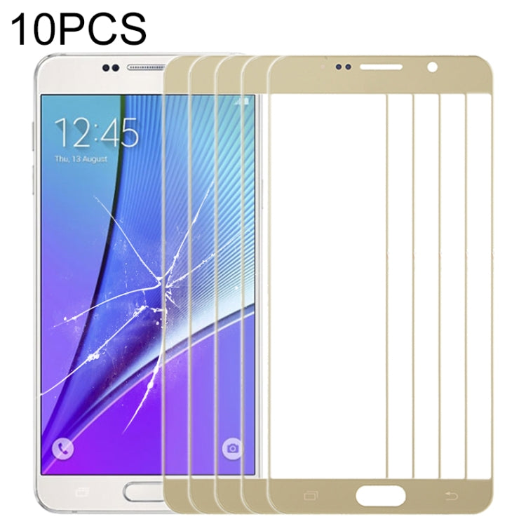 10個一賣 適用於 三星 Galaxy Note 5 前屏玻璃蓋板/液晶鏡面