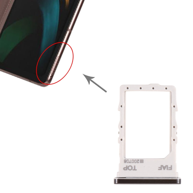 適用於 三星 Galaxy Z Fold2 5G SM-F916 SIM卡 卡托