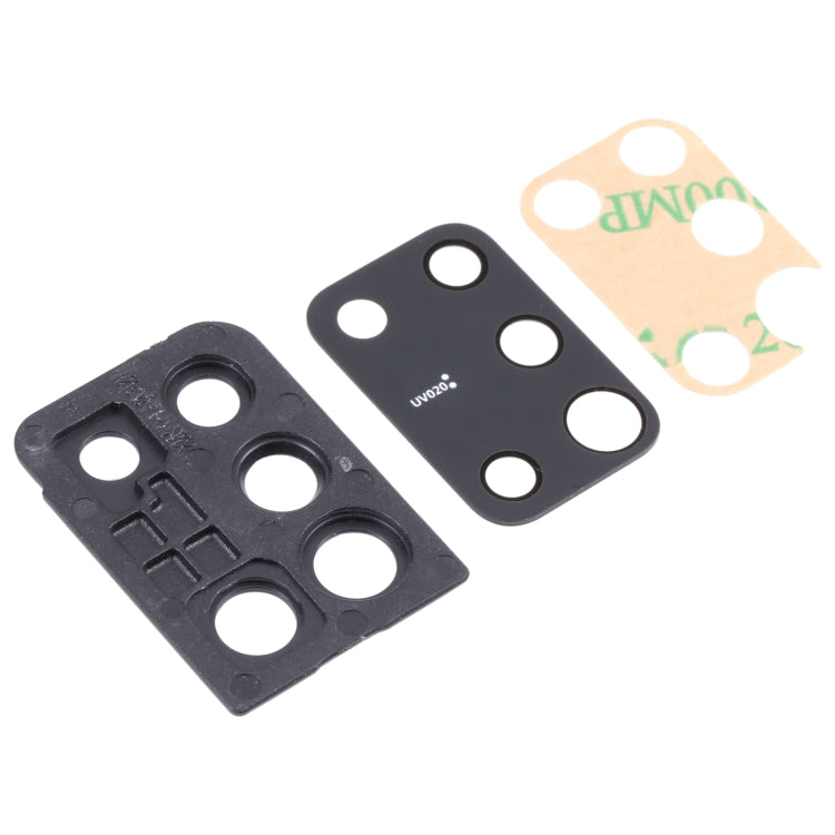 適用於三星 Galaxy A21s SM-A217 相圈后攝像頭框帶鏡片 10套一賣