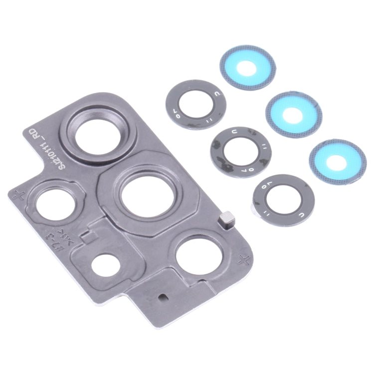 適用於三星 Galaxy A52 5G SM-A526相圈后攝像頭框帶鏡片 10套一賣