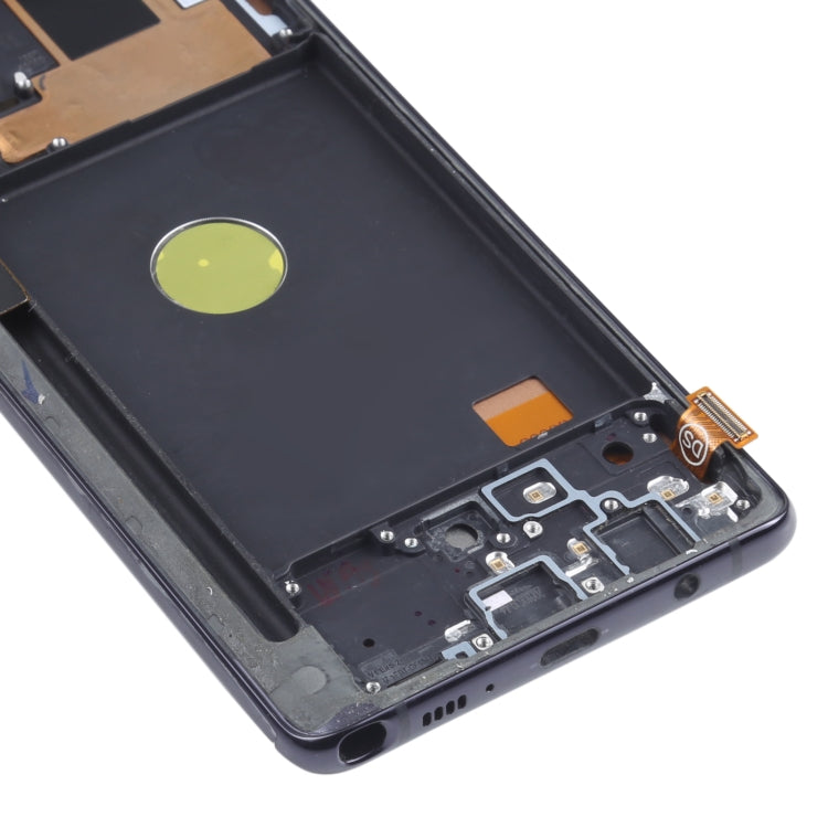 適用於 三星 Galaxy Note10 Lite 液晶觸摸總成帶框 TFT 材質，不支持指紋識別