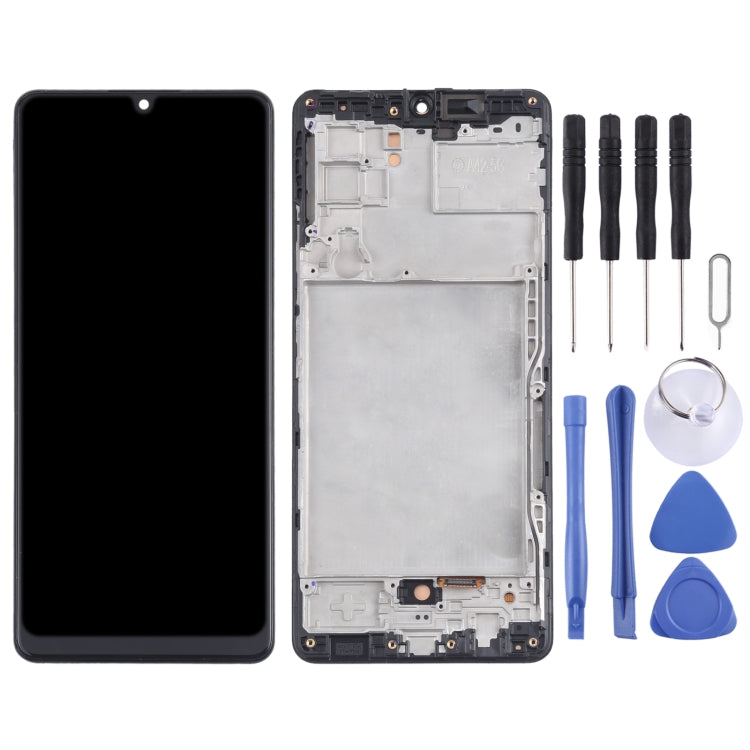 適用於 三星 Galaxy A42 5G SM-A426 液晶觸摸總成帶框 TFT 材質，不支持指紋識別