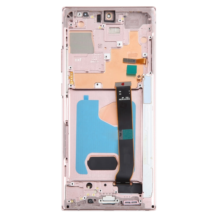 適用於 三星 Galaxy Note20 Ultra 4G 原裝 Super AMOLED液晶觸摸總成帶框, For Samsung Galaxy Note20 Ultra 4G(Original), For Samsung Galaxy Note20 Ultra 4G