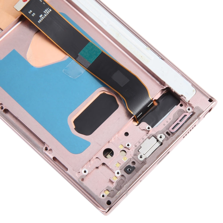 適用於 三星 Galaxy Note20 Ultra 4G 原裝 Super AMOLED液晶觸摸總成帶框, For Samsung Galaxy Note20 Ultra 4G(Original), For Samsung Galaxy Note20 Ultra 4G