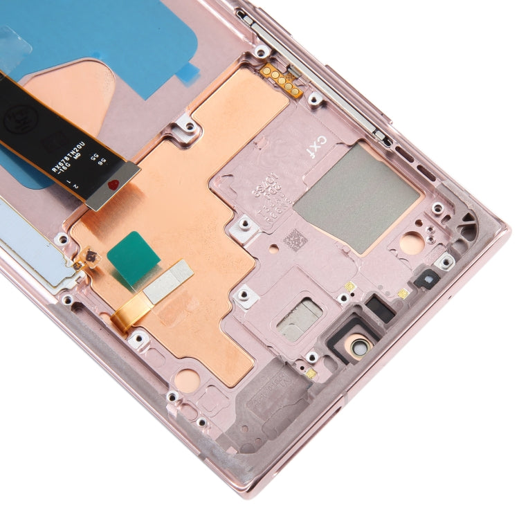 適用於 三星 Galaxy Note20 Ultra 4G 原裝 Super AMOLED液晶觸摸總成帶框, For Samsung Galaxy Note20 Ultra 4G(Original), For Samsung Galaxy Note20 Ultra 4G