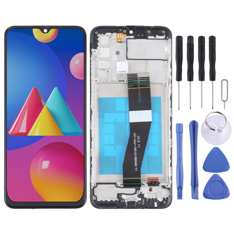 適用於三星 Galaxy M02s  OEM 液晶觸摸總成帶框