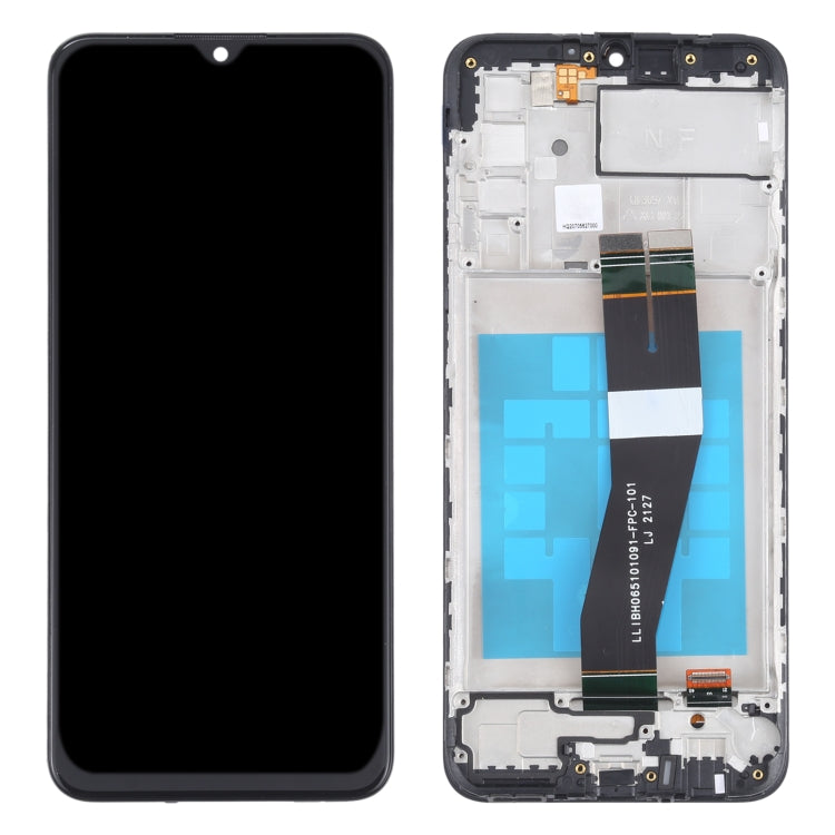 適用於三星 Galaxy M02s  OEM 液晶觸摸總成帶框