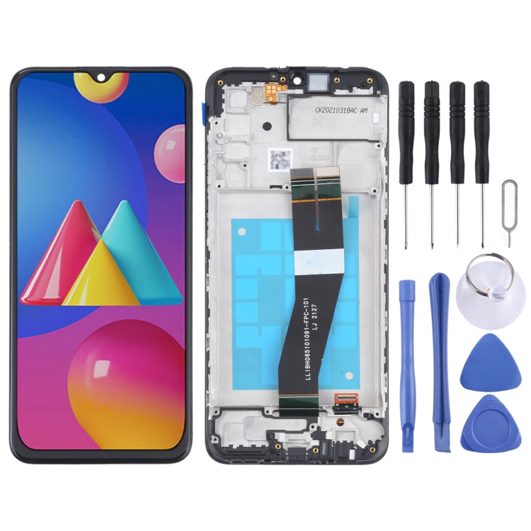 適用於三星 Galaxy M02s  OEM 液晶觸摸總成帶框