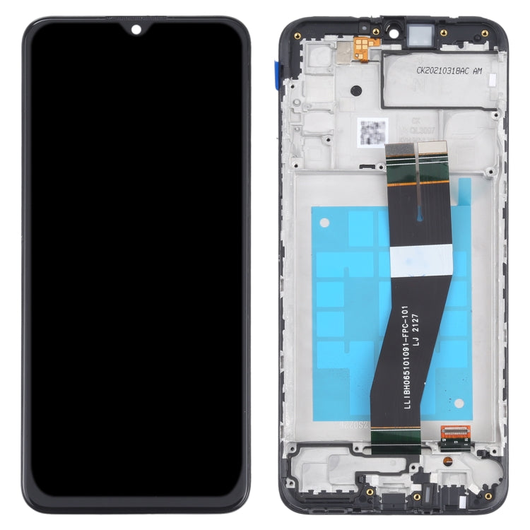 適用於三星 Galaxy M02s  OEM 液晶觸摸總成帶框