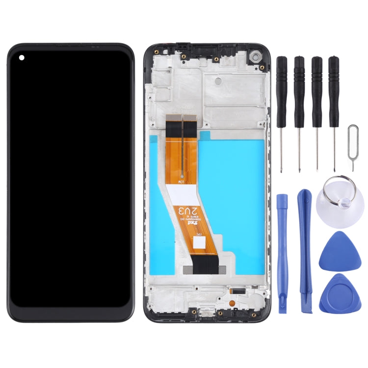 適用於三星 Galaxy M11 SM-M115 原裝液晶觸摸總成帶框