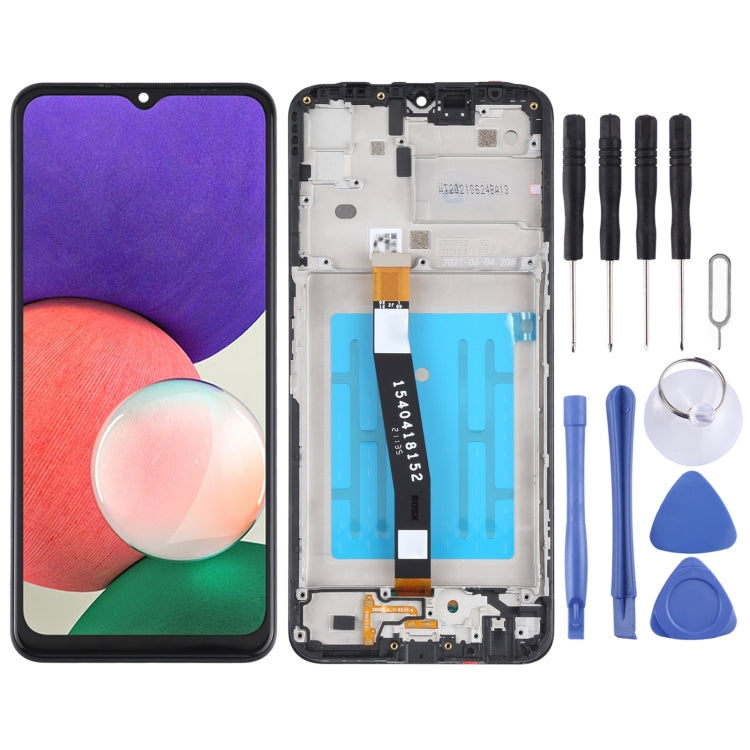 適用於三星 Galaxy A22 5G SM-A226 原裝液晶觸摸總成帶框