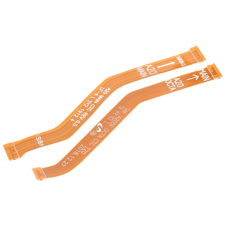 適用於 三星 Galaxy A20 主板排線+液晶排線