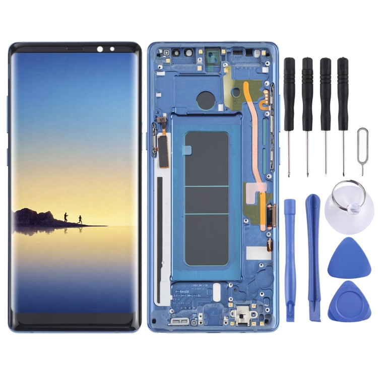 適用於 三星 Galaxy Note 8 SM-N950 液晶觸摸總成帶框 OLED材質