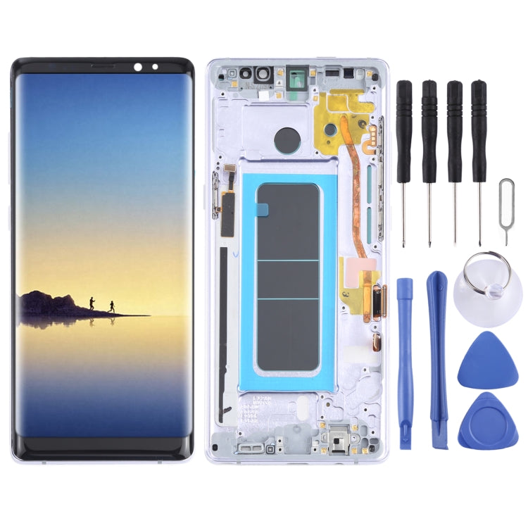 適用於 三星 Galaxy Note 8 SM-N950 液晶觸摸總成帶框 OLED材質