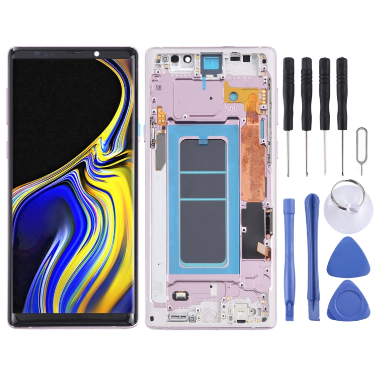 適用於 三星 Galaxy Note9 SM-N960 液晶觸摸總成帶框 OLED材質