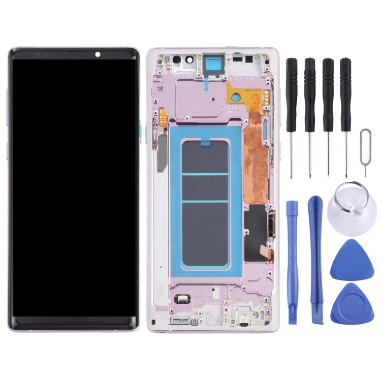 適用於 三星 Galaxy Note9 SM-N960 液晶觸摸總成帶框 OLED材質