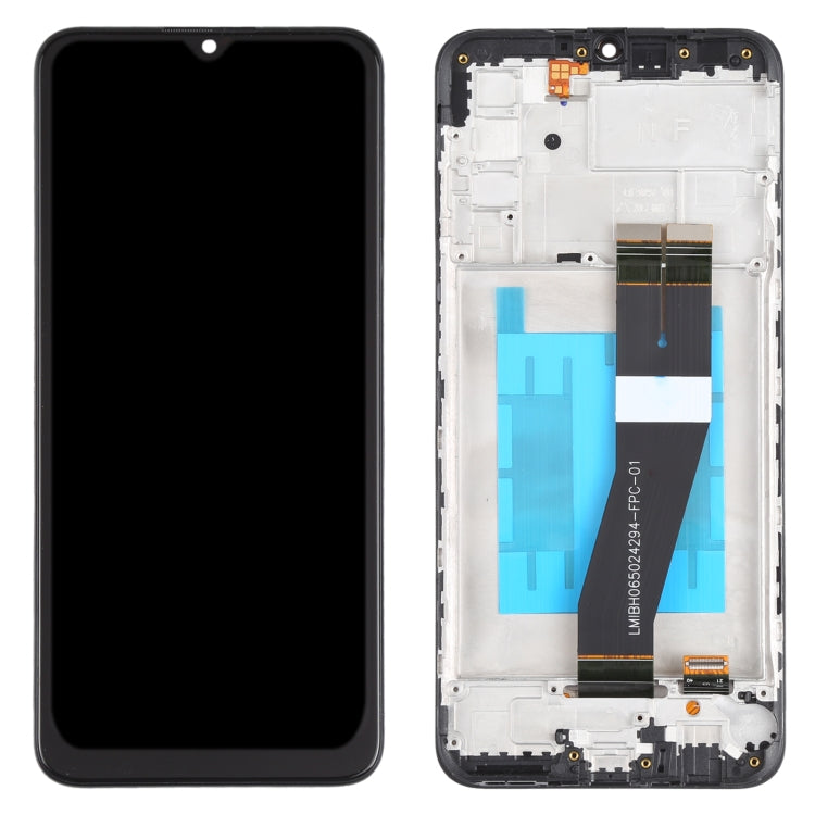 適用於 三星 Galaxy M02s  OEM液晶觸摸總成帶框