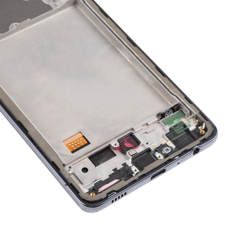 適用於 三星 Galaxy A72 4G SM-A725 液晶觸摸總成帶框 incell材質，不支持指紋識別