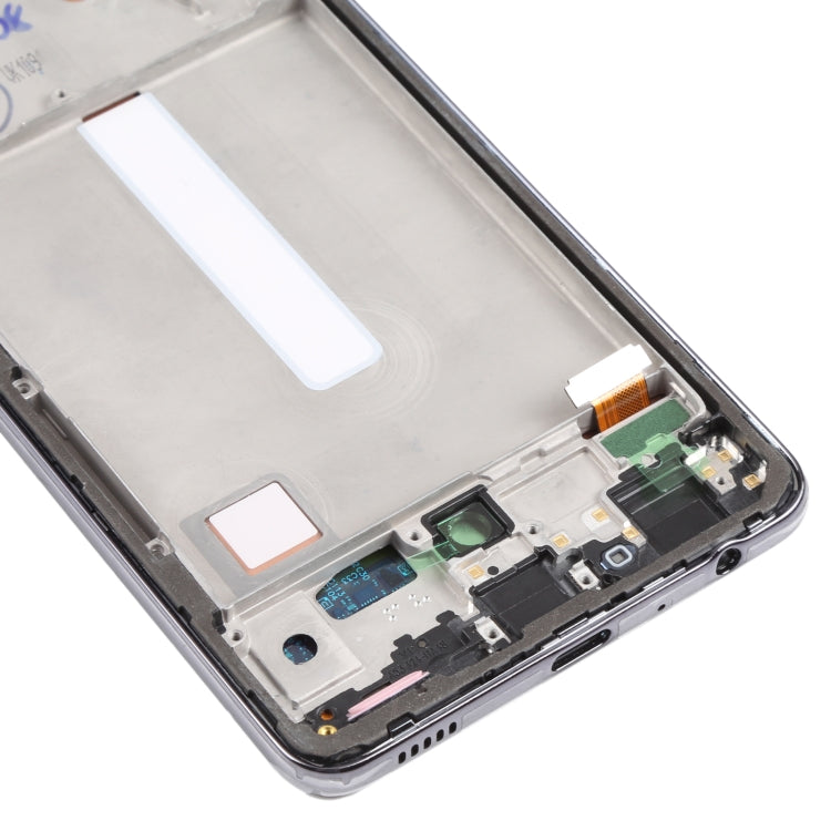 適用於 三星 Galaxy A52 5G SM-A526 液晶觸摸總成帶框 incell材質，不支持指紋識別