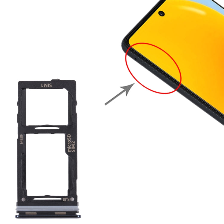 適用於 三星 Galaxy M52 5G SM-M526B SIM卡+SIM卡/Micro SD卡 原裝卡托