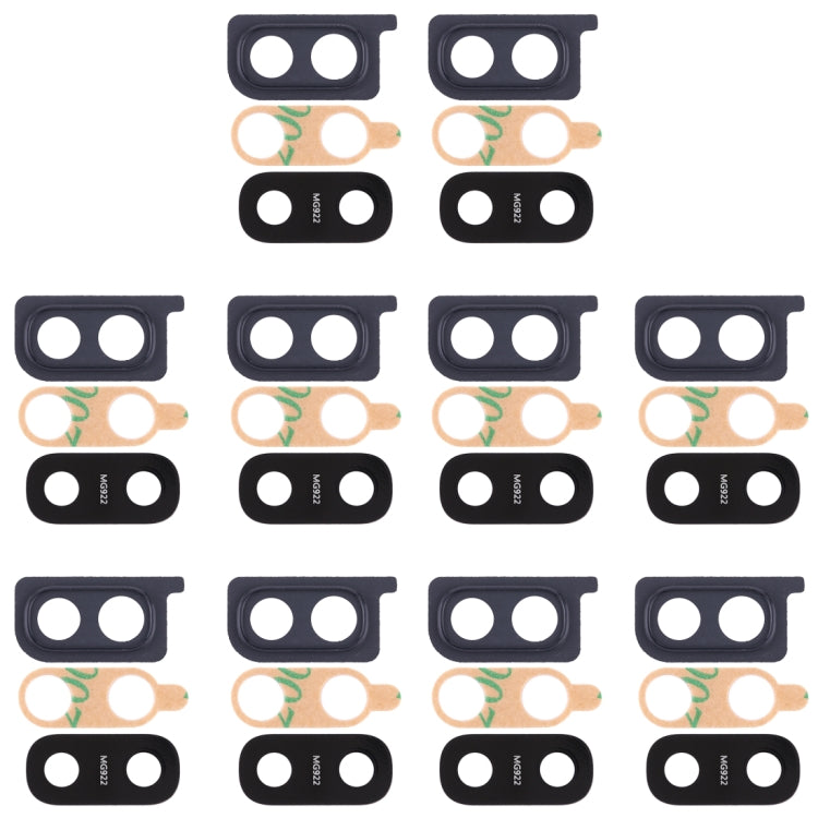 10個一賣 適用於 三星 Galaxy A20 相圈 后攝像頭框帶鏡片