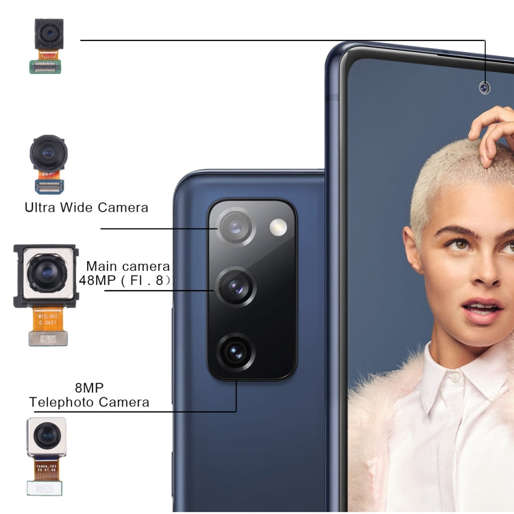 適用於 三星 Galaxy S20 FE SM-G780 原裝攝像頭套裝