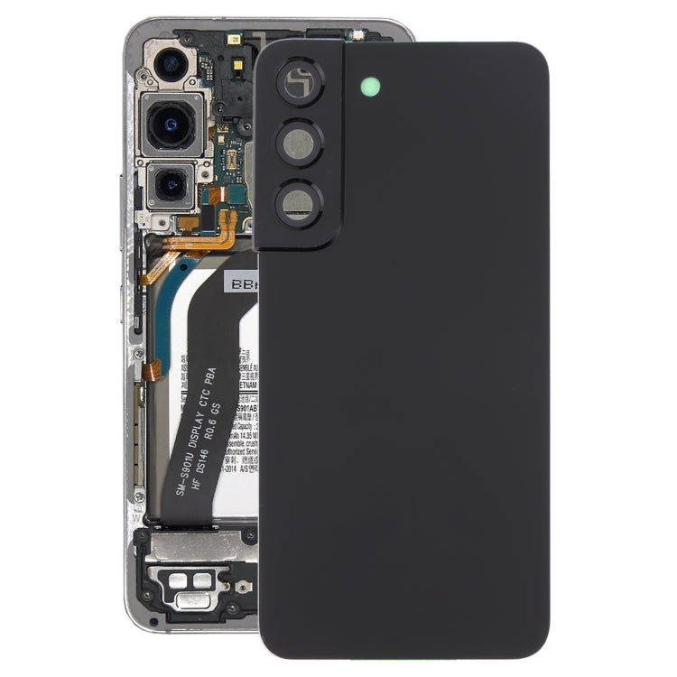 適用於 三星 Galaxy S22 5G SM-S901B 電池后蓋帶相圈
