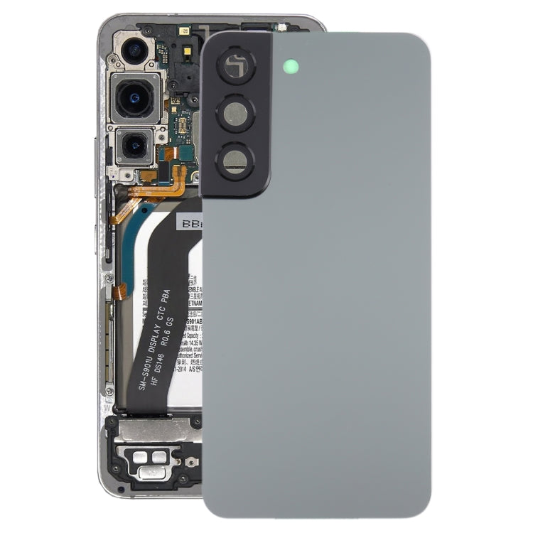 適用於 三星 Galaxy S22 5G SM-S901B 電池后蓋帶相圈