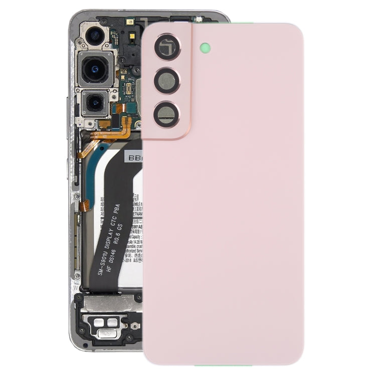 適用於 三星 Galaxy S22 5G SM-S901B 電池后蓋帶相圈
