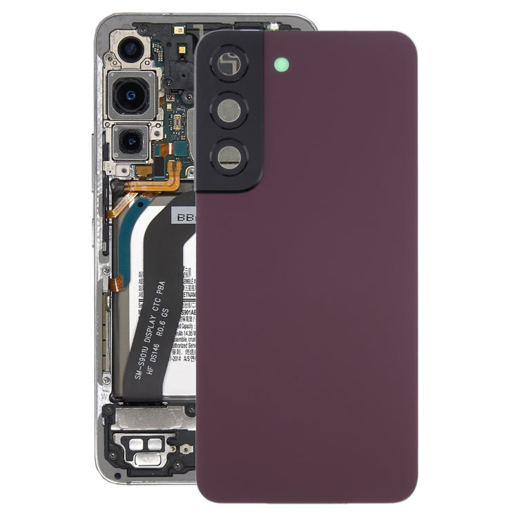適用於 三星 Galaxy S22 5G SM-S901B 電池后蓋帶相圈