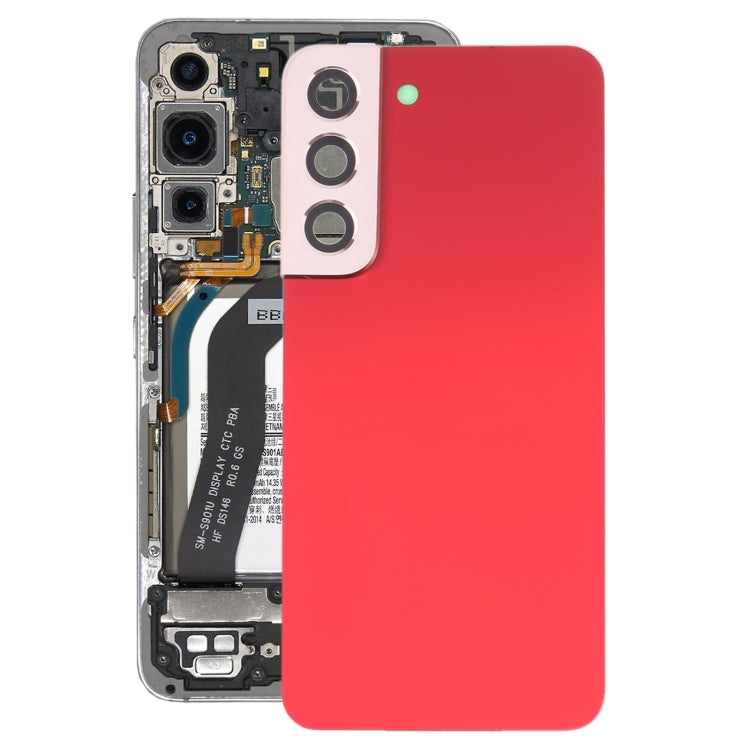 適用於 三星 Galaxy S22 5G SM-S901B 電池后蓋帶相圈
