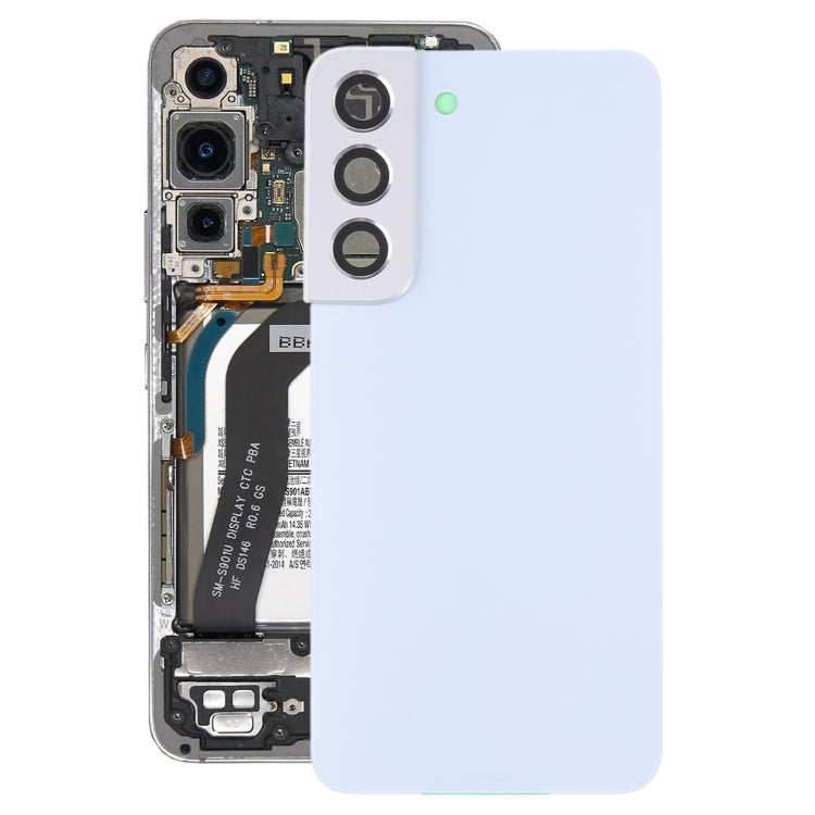 適用於 三星 Galaxy S22 5G SM-S901B 電池后蓋帶相圈
