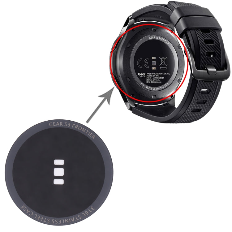 后玻璃片  適用於三星 Gear S3 Frontier SM-R760