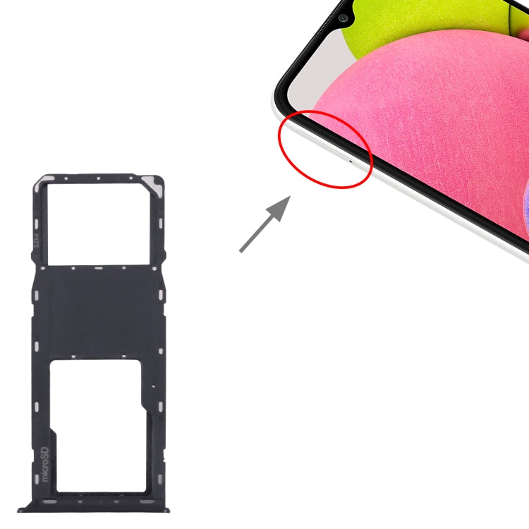 適用於 三星 Galaxy A03s SM-A037U SIM卡+Micro SD卡 原裝卡托