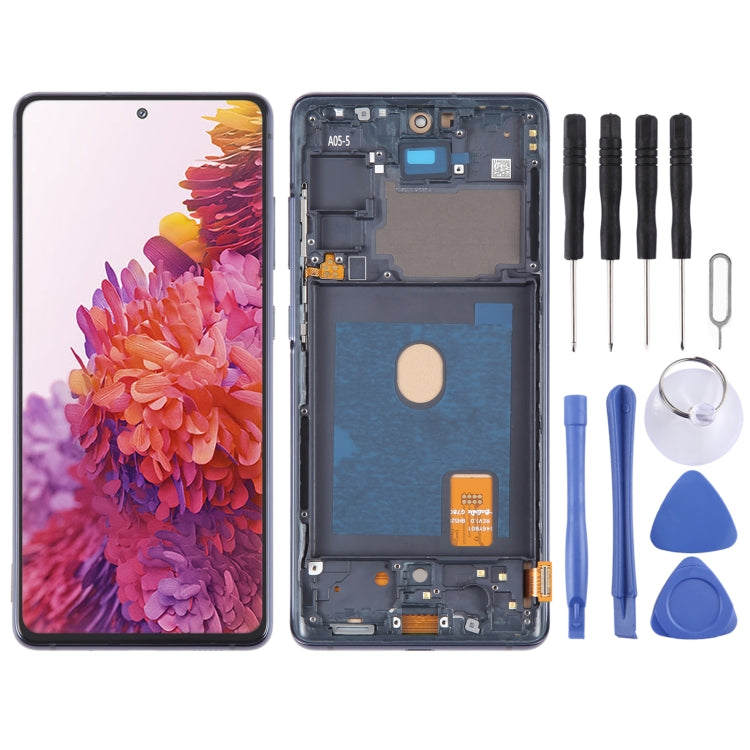 適用於三星 Galaxy S20 FE SM-G780 液晶觸摸總成帶框 不支持指紋識別 incell材質