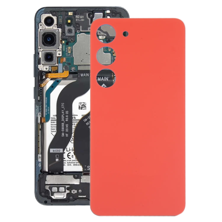 適用於三星 Galaxy S23 SM-S911B OEM 電池玻璃后蓋