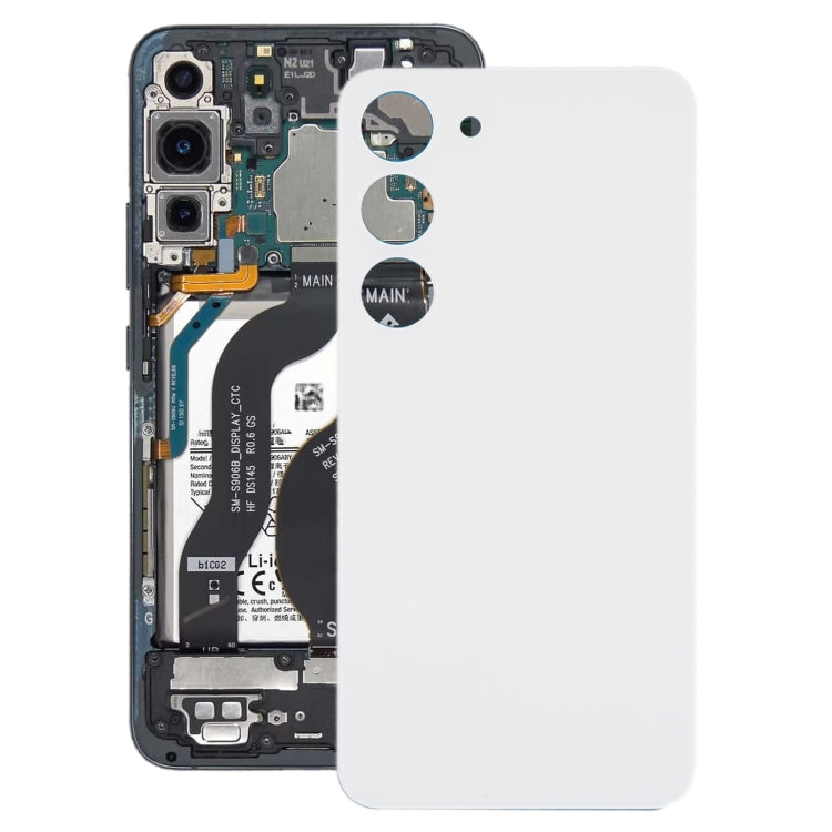 適用於三星 Galaxy S23 SM-S911B OEM 電池玻璃后蓋
